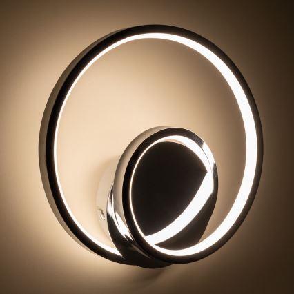 LED Zidna svjetiljka LUCERO LED/13W/230V sjajni krom