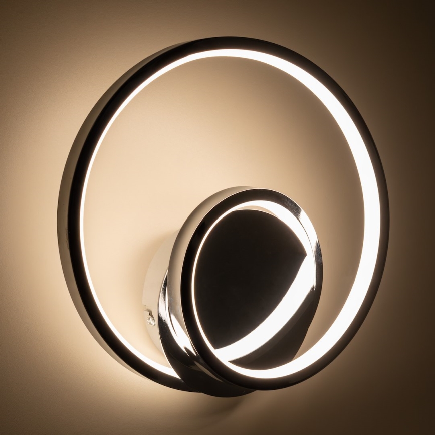 LED Zidna svjetiljka LUCERO LED/13W/230V sjajni krom