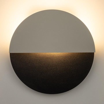 LED Zidna svjetiljka LUNA LED/7W/230V pr. 26 cm crna/bež