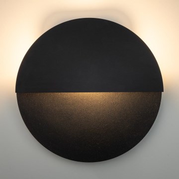 LED Zidna svjetiljka LUNA LED/7W/230V pr. 26 cm crna