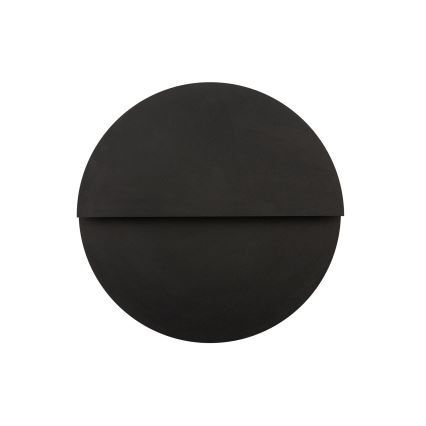 LED Zidna svjetiljka LUNA LED/7W/230V pr. 36 cm crna