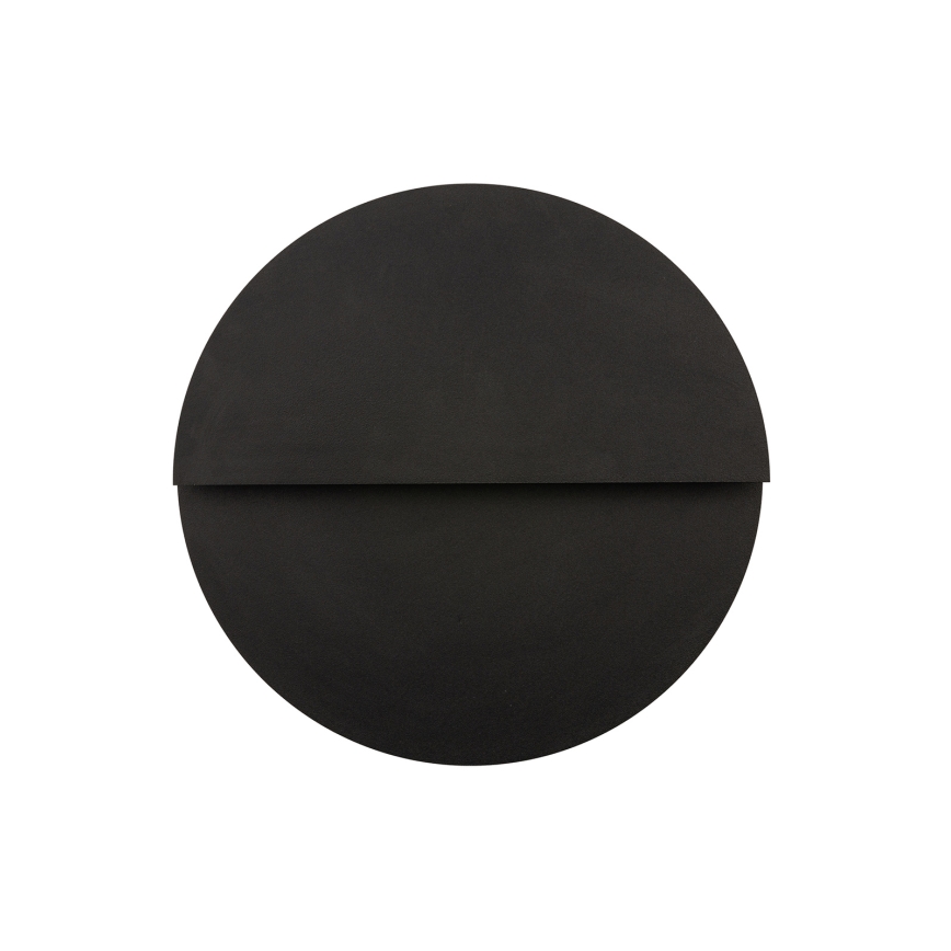 LED Zidna svjetiljka LUNA LED/7W/230V pr. 36 cm crna