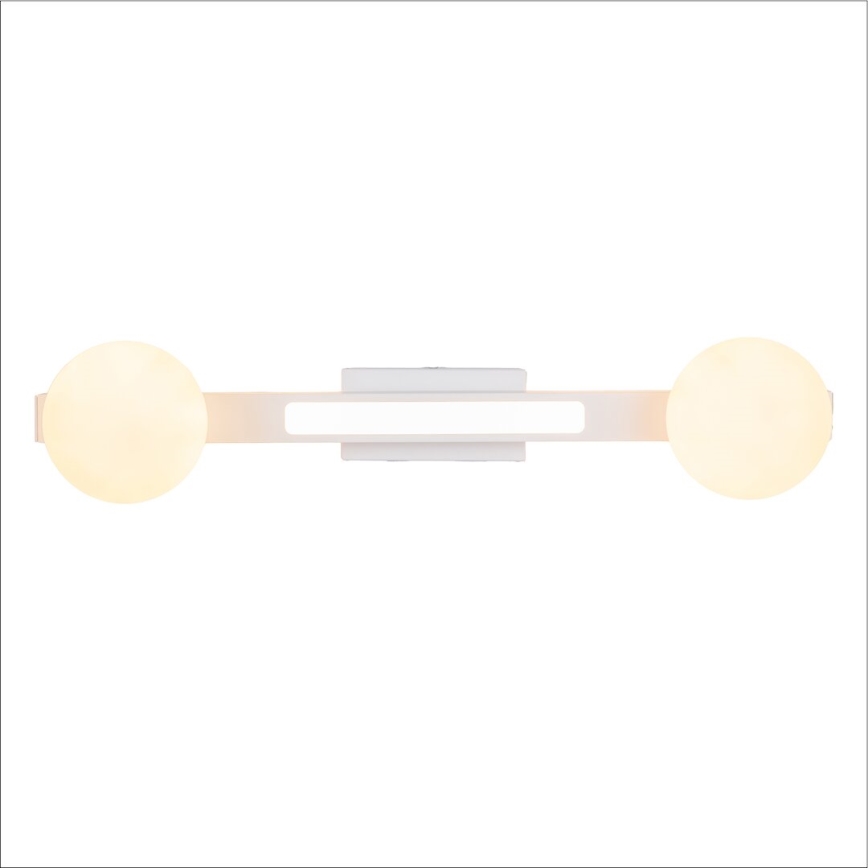 LED Zidna svjetiljka MAGNET LED/13W/230V + 2xG9/60W 3000/4000K bijela