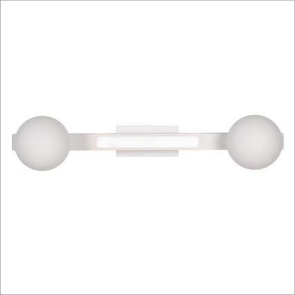 LED Zidna svjetiljka MAGNET LED/13W/230V + 2xG9/60W 3000/4000K bijela