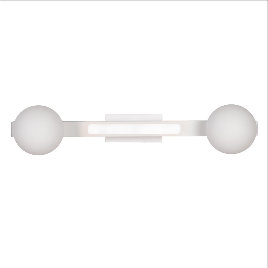 LED Zidna svjetiljka MAGNET LED/13W/230V + 2xG9/60W 3000/4000K bijela