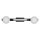 LED Zidna svjetiljka MAGNET LED/13W/230V + 2xG9/60W 3000/4000K crna
