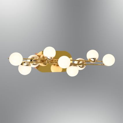 LED zidna svjetiljka MARS LED/12W/230V 3000K zlatna