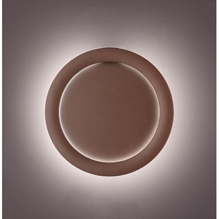 LED zidna svjetiljka PALERMO LED/16W/230V smeđa