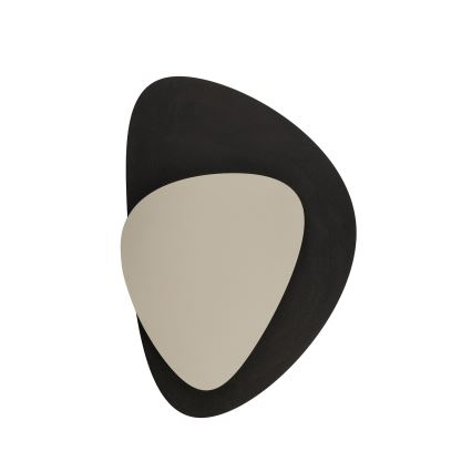 LED Zidna svjetiljka PEDRA LED/7W/230V crna/bež