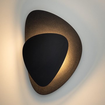 LED Zidna svjetiljka PEDRA LED/7W/230V crna