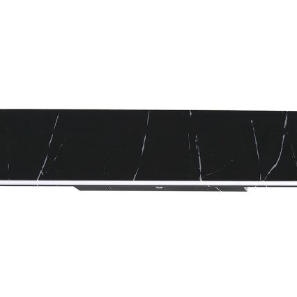 LED Zidna svjetiljka PIERCE LED/12W/230V 30 cm crna