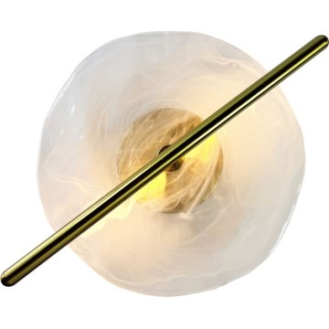 LED zidna svjetiljka RELAX LED/5W/230V zlatna/bijela