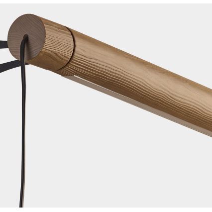 LED Zidna svjetiljka ROLLO LED/30W/230V drvo