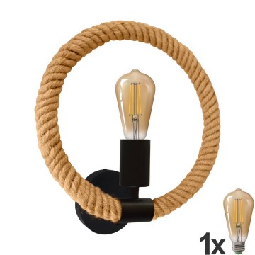 LED Zidna svjetiljka ROPE ARTHUR 1xE27/10W/230V