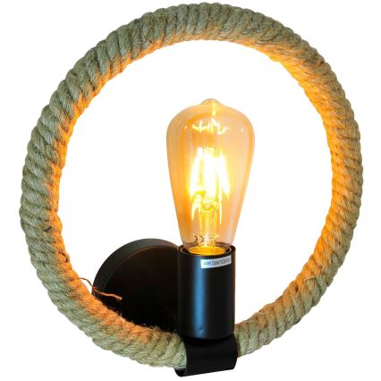 LED Zidna svjetiljka ROPE ARTHUR 1xE27/10W/230V