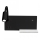LED Zidna Svjetiljka SHELF LED/4W+LED/5W+LED/2W/230V crna