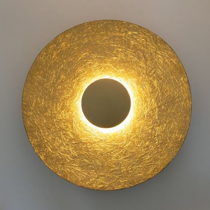 LED Zidna svjetiljka SOLE LED/16W/230V pr. 65 cm zlatna