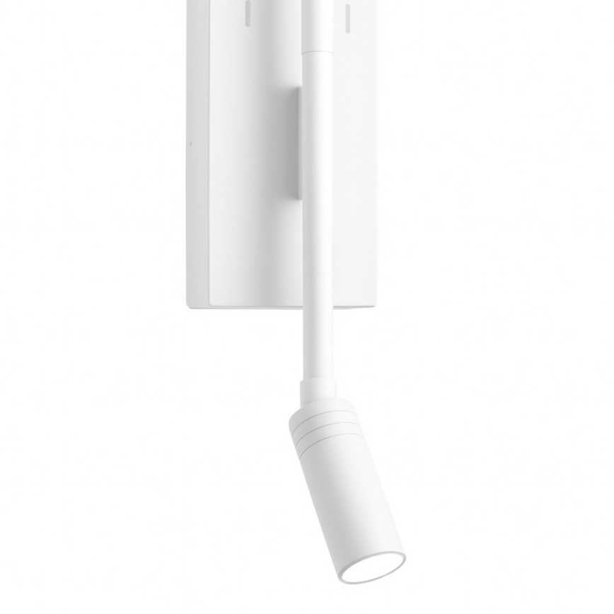 LED zidna svjetiljka TORCH LED/6W/230V + LED/3W bijela