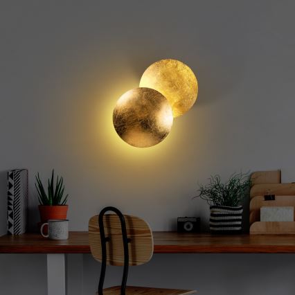 LED Zidna svjetiljka YOSMA LED/5W/230V 3000K zlatna