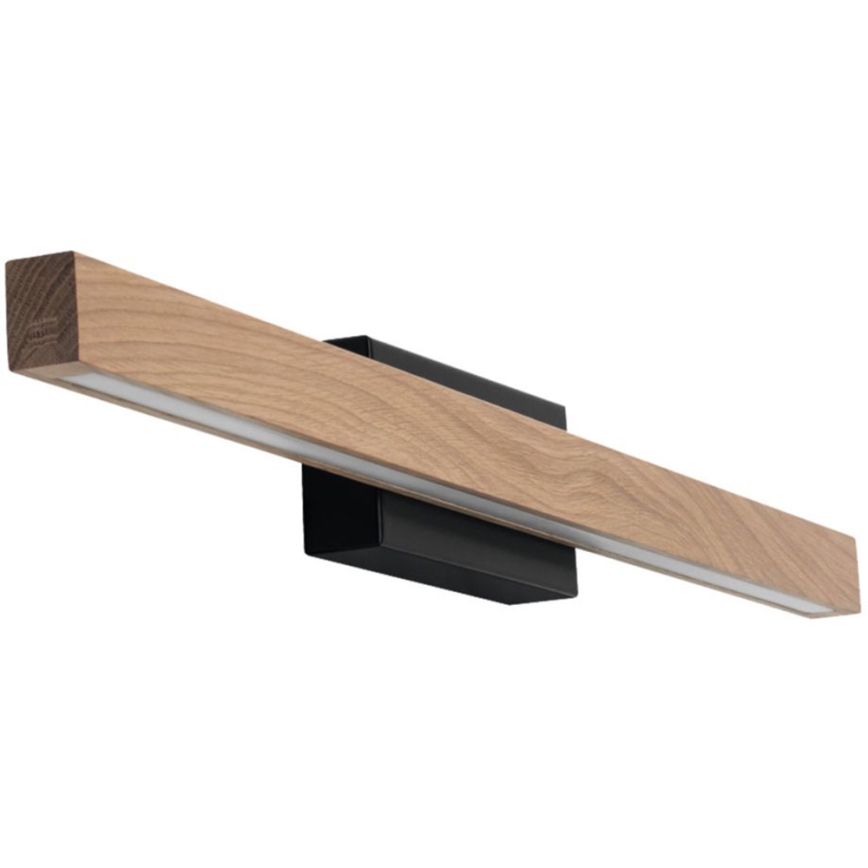 LED Zidna svjetiljka za kupaonicu AQUAVIVA LED/9W/230V 60 cm IP44 hrast