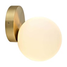 LED Zidna svjetiljka za kupaonicu ARIA 1xG9/5W/230V IP44 zlatna