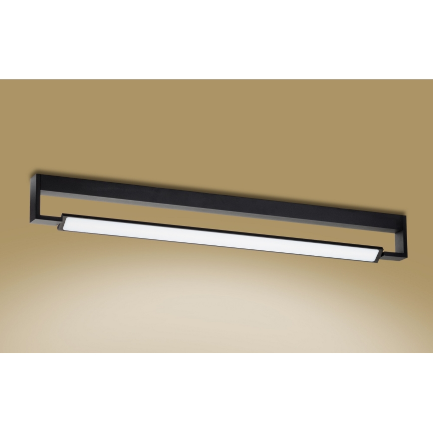 LED Zidna svjetiljka za kupaonicu DEKSTER LED/36W/230V IP44 crna