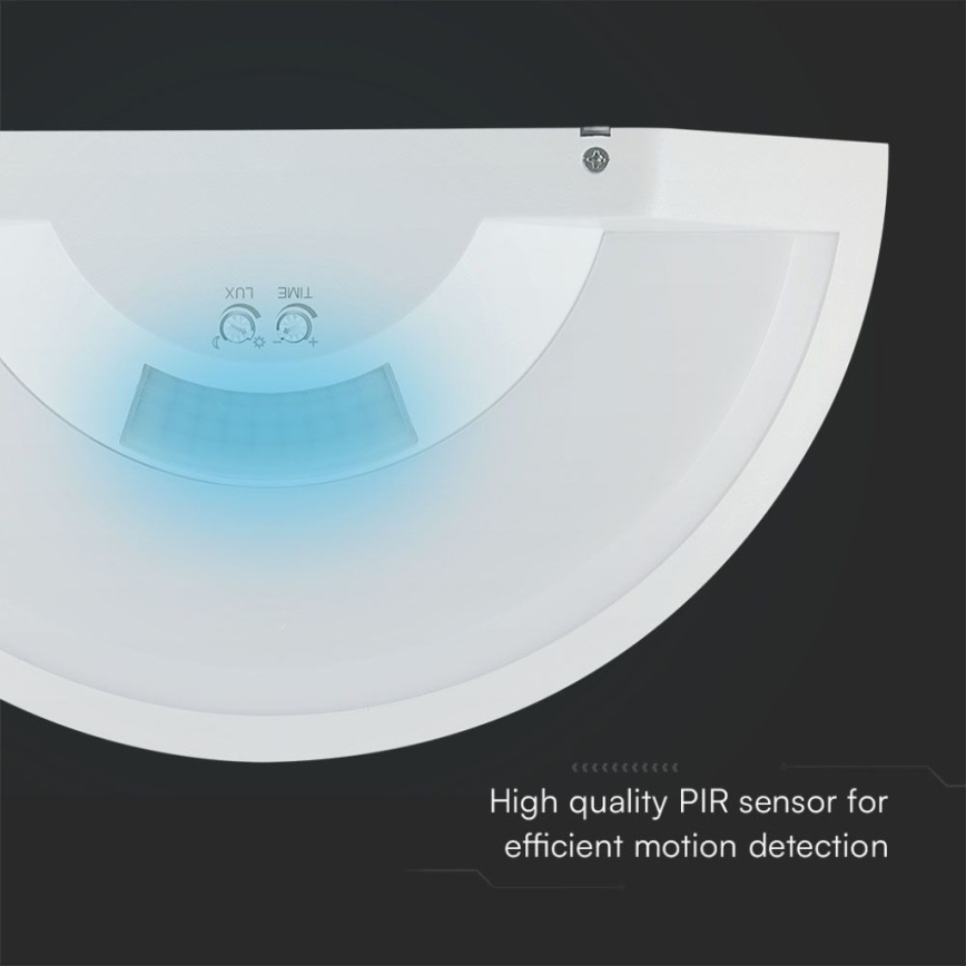 LED Zidna svjetiljka za kupaonicu sa senzorom SAMSUNG CHIP LED/10W/230V 4000K IP54 bijela