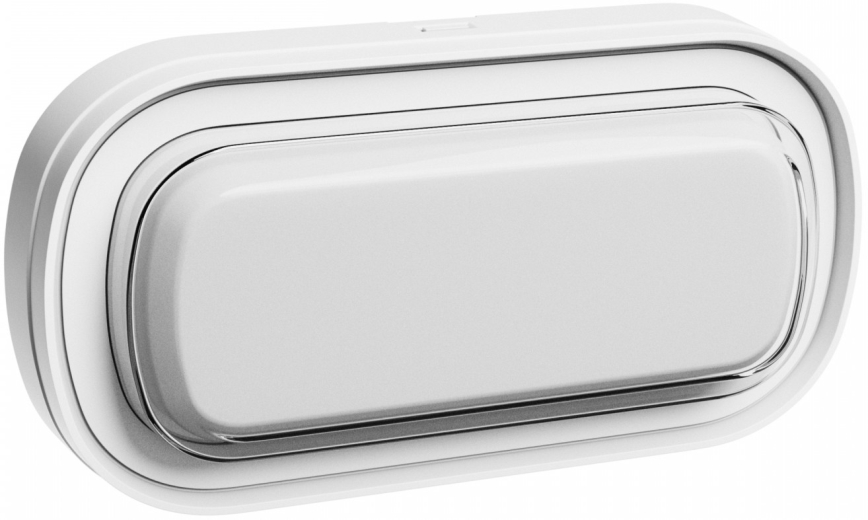 LED Zidna svjetiljka za kupaonicu PASTILO LED/10W/230V 2700/4000/6000K IK10 IP54 bijela ovalno