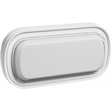 LED Zidna svjetiljka za kupaonicu PASTILO LED/15W/230V 2700/4000/6000K IK10 IP54 bijela ovalno