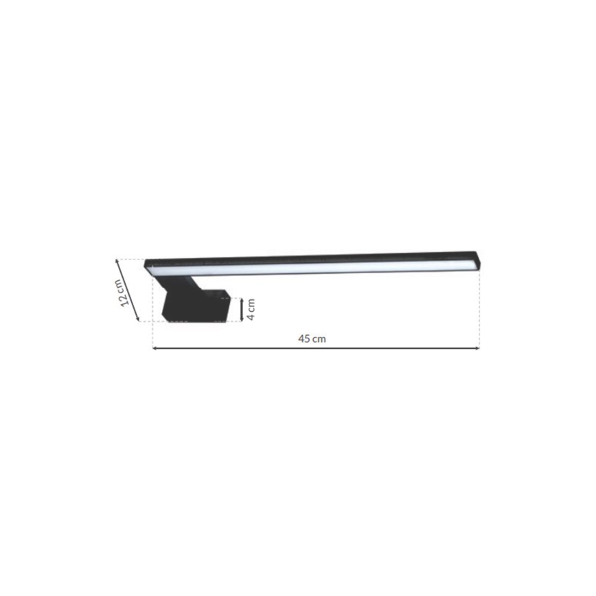 LED Zidna svjetiljka za kupaonicu SHINE 1xLED/11W/230V IP44