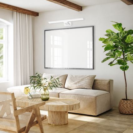 LED zidna svjetiljka za kupaonicu SHINE LED/13,8W/230V 60 cm IP44 bijela