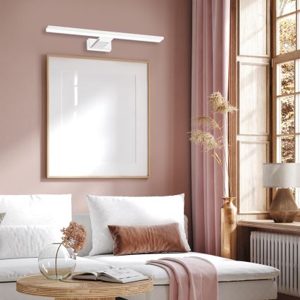 LED zidna svjetiljka za kupaonicu SHINE LED/13,8W/230V 60 cm IP44 bijela