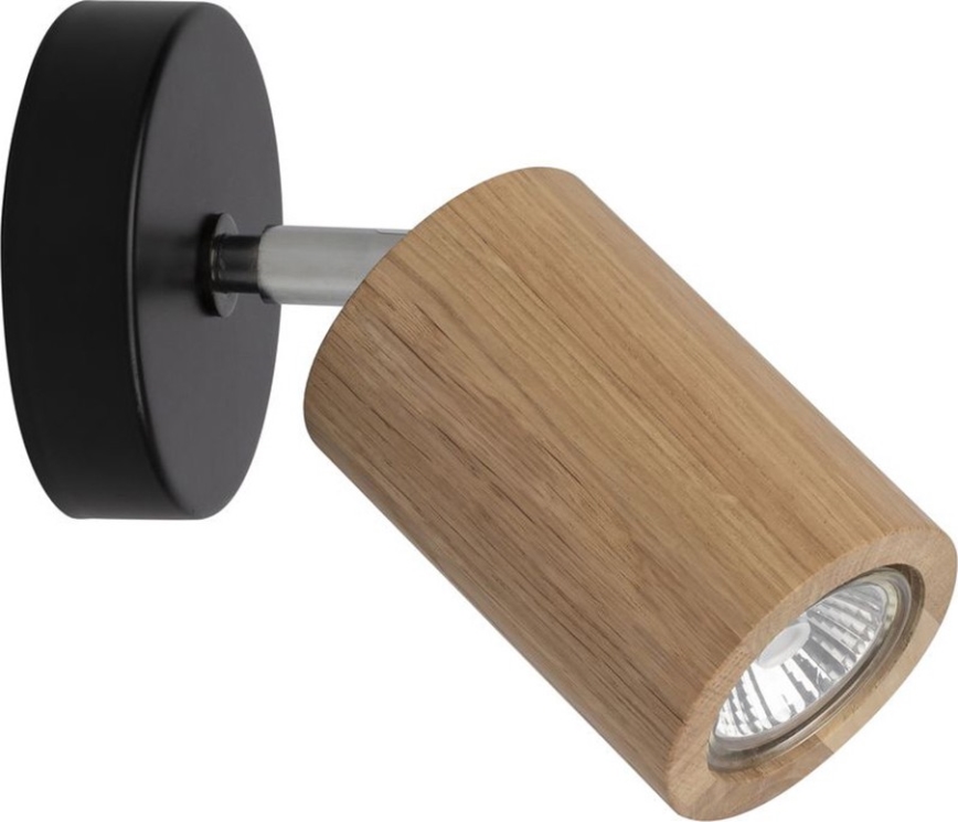 LED zidna točkasta svjetiljka MATTI 1xGU10/5W/230V hrast