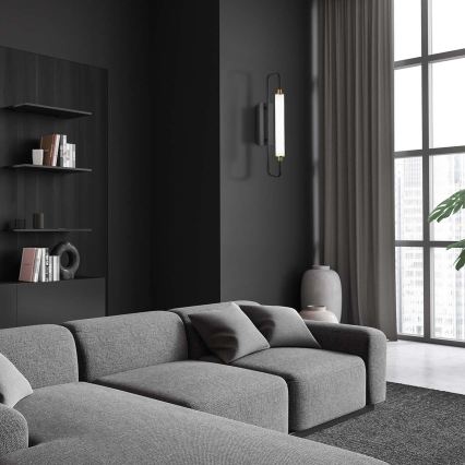 LED zidno svjetlo FELICJA LED/10W/230V 4000K crno