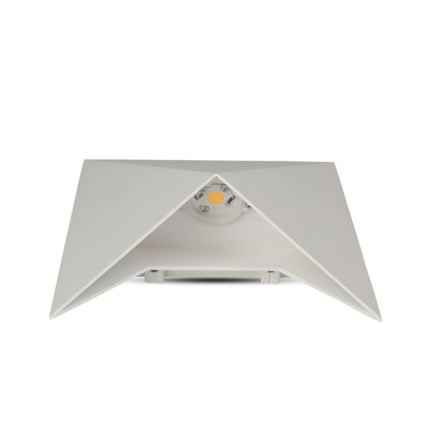 LED zidno svjetlo LED/5W/230V 4000K IP65 bijela