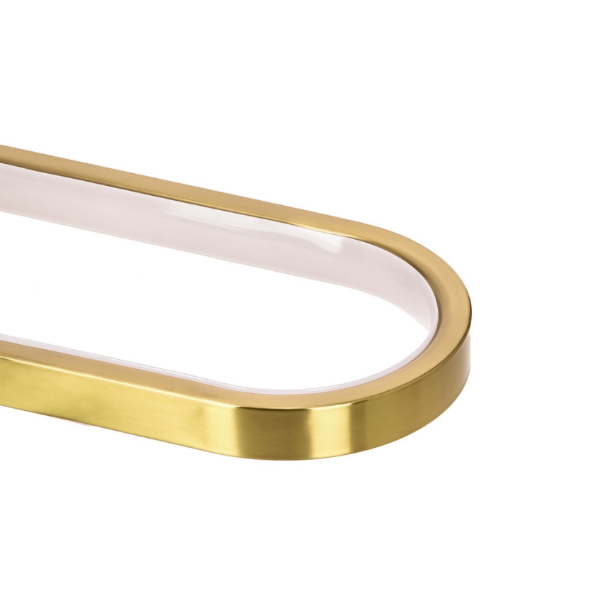 LED Zidna svjetiljka MONET LED/13W/230V + LED/2W 3000/4000/6000K zlatna