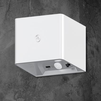 LED prigušivo zidno dodirno svjetlo sa senzorom MIRI LED/2,5W/3,7V 3000/4000/6400K 4000 mAh bijela