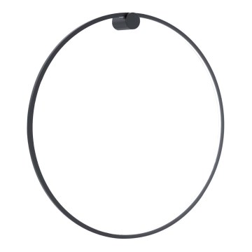 LED zidno svjetlo SATURNO LED/46W/230V Ø 80 cm IP44 crna