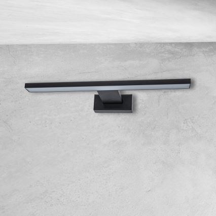 LED zidno svjetlo za kupaonicu SHINE, 7 W, 230 V, 30 cm, IP44, crno