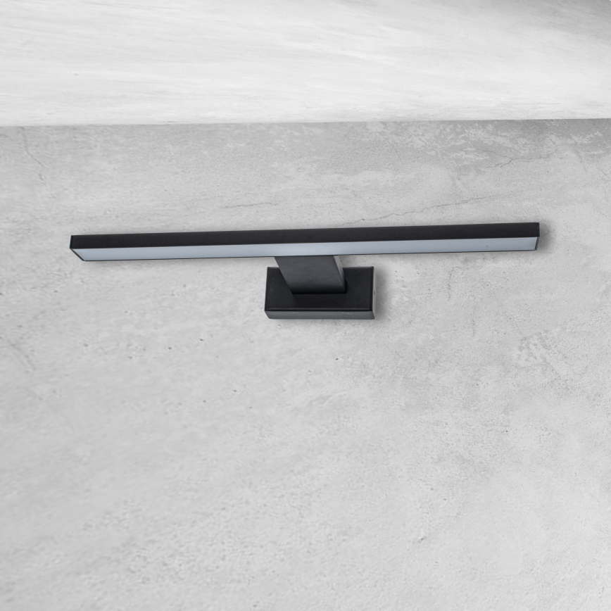 LED zidno svjetlo za kupaonicu SHINE, 7 W, 230 V, 30 cm, IP44, crno