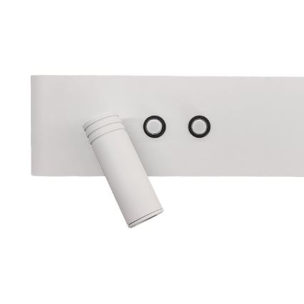 LED zidno usmjereno svjetlo RESORT LED/10W/230V + LED/3W bijelo lijevo