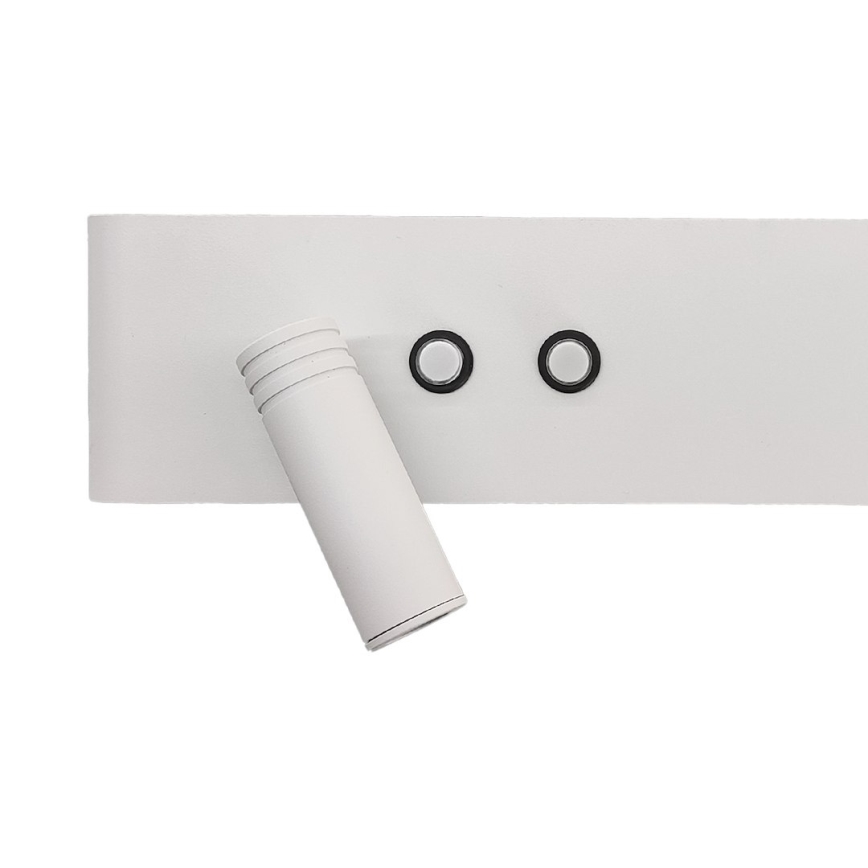 LED zidno usmjereno svjetlo RESORT LED/10W/230V + LED/3W bijelo lijevo