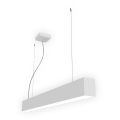 LED2 - LED luster na sajli LINO LED/24W/230V 3000K/3500K/4000K 90 cm crna