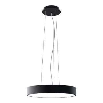 LED2 - LED luster na sajli MONO SLIM LED/30W/230V 2700/3000K/4000K Ø 40 cm crna