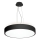 LED2 - LED Luster na sajli ROTO LED/48W/230V 2700K/3300K/4000K IP40 crna pr. 40 cm