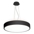 LED2 - LED luster na užetu ROTO LED/48W/230V 2700K/3300K/4000K IP40 crna promjer 40 cm
