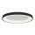 LED2 - LED Prigušiva stropna svjetiljka BELLA LED/80W/230V 3000K/4000K crna