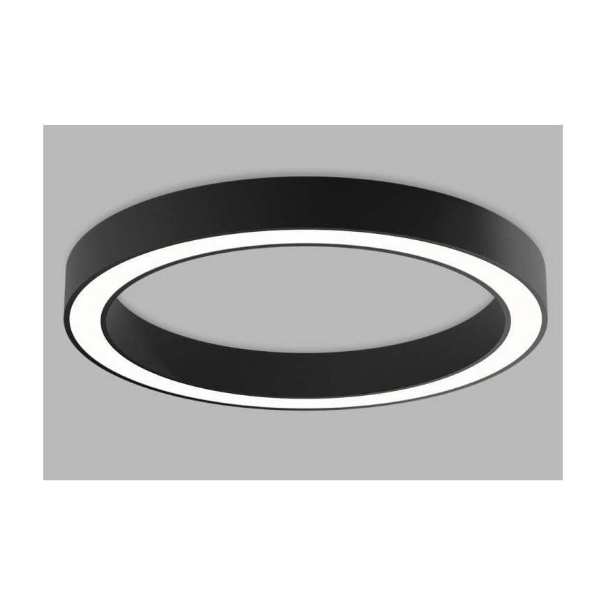 LED2 - LED Prigušiva stropna svjetiljka SATURN LED/60W/230V 3000K/4000K crna
