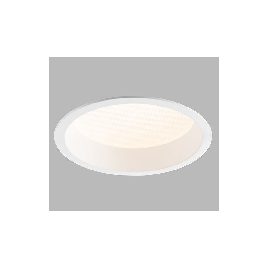 LED2 - LED Prigušiva ugradbena svjetiljka za kupaonicu ZETA LED/15W/230V 4000K IP44