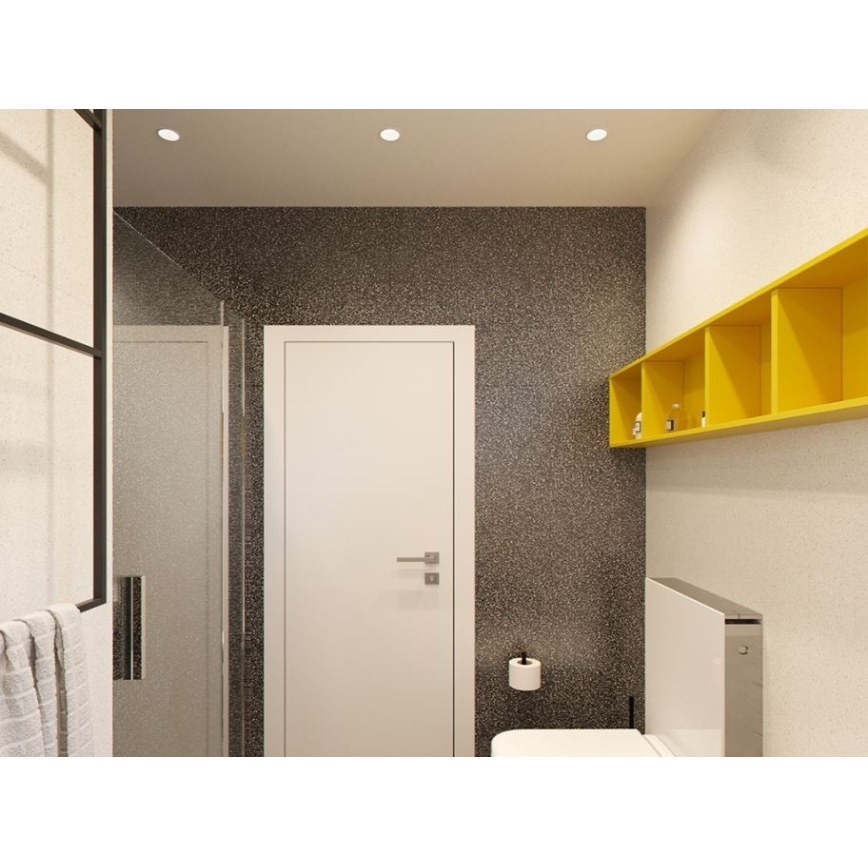 LED2 - LED Reflektorska uvučena svjetiljka RAY LED/10W/230V bijela IP44